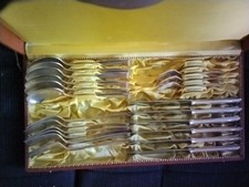 Versilbertes Besteck G.S 100