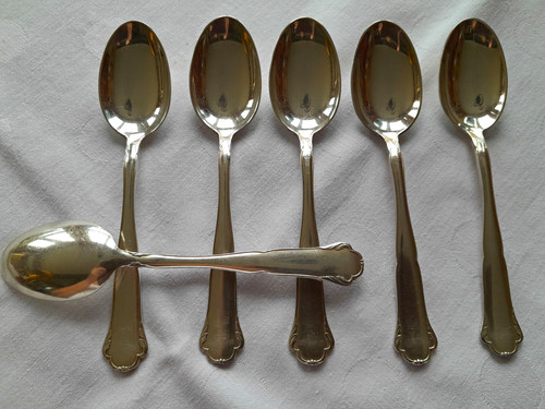 Wmf kaffelöffel versilbert - 6x,