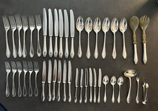 Besteck 44 Teile, versilbert