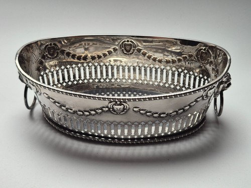 Antik stil schale versilbert - schale,