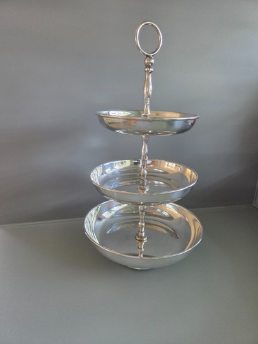 Vintage etagere stöckig - vintage, 3-stöckig