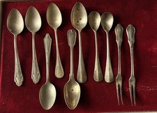 Konvolut versilberte/ Alpacca