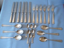 Art Deko Besteck  versilbert