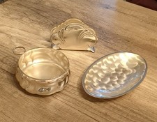 Schale Deko wohl Versilbert