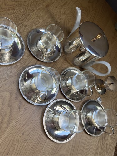 Bsf geschirrset versilbert - geschirrset,