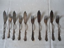 Fischbesteck 10 teilig  433
