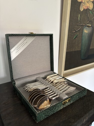 Vintage versilbertes besteck - versilbertes,