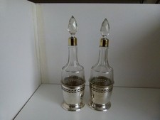 Antik Flaschen versilbert