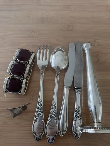 Konvolut versilberte besteck - konvolut,