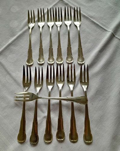 Wmf 13x gabeln versilbert - 13x,