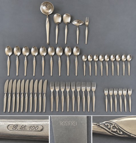 Teiliges besteck 100 - 47-teiliges,
